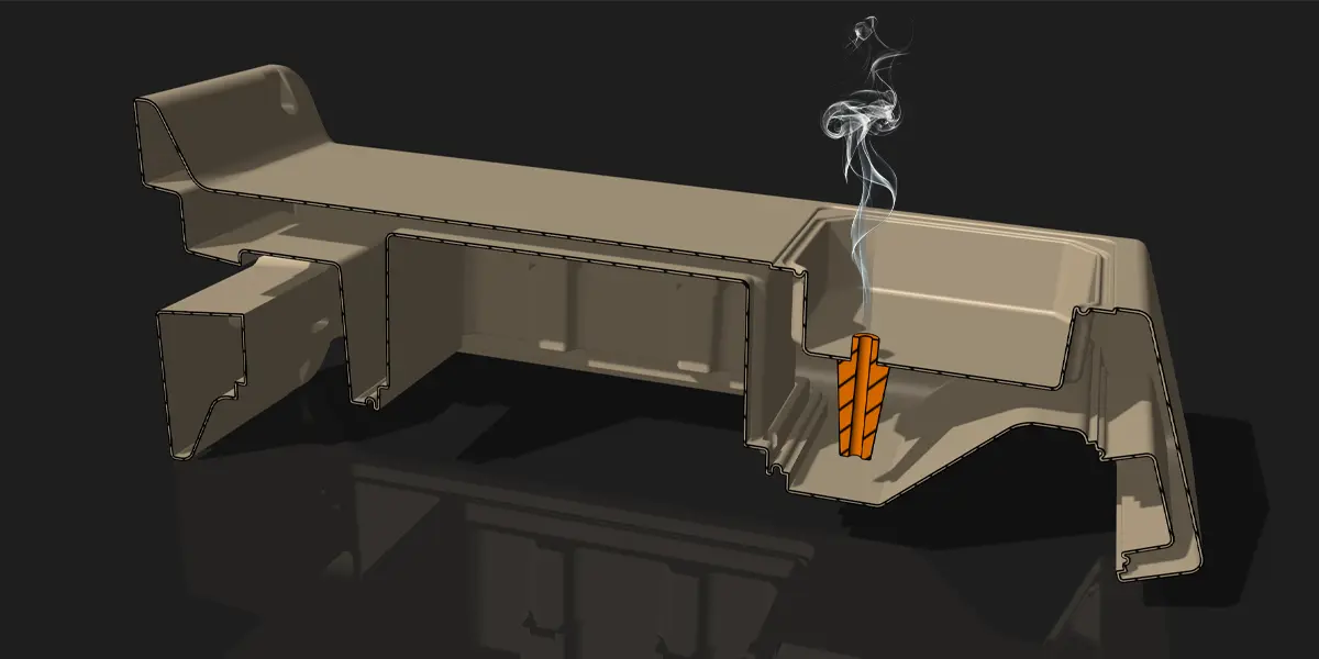 Araya hava giren bölgelerde ani soğuma lekeleri